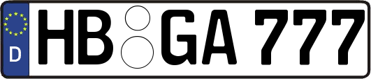 HB-GA777
