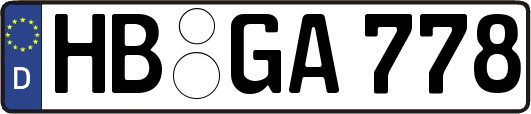 HB-GA778