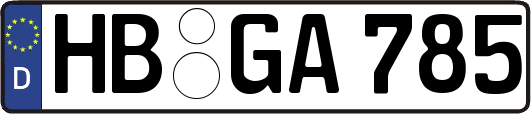 HB-GA785