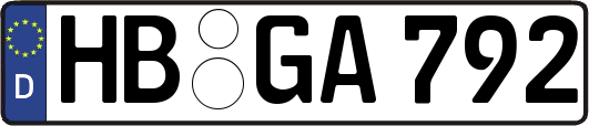 HB-GA792
