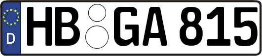 HB-GA815