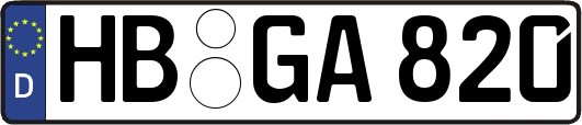 HB-GA820