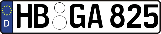 HB-GA825