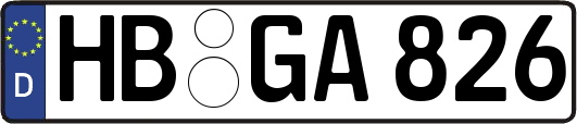HB-GA826