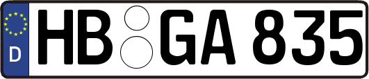 HB-GA835