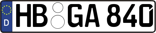 HB-GA840