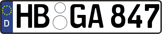 HB-GA847