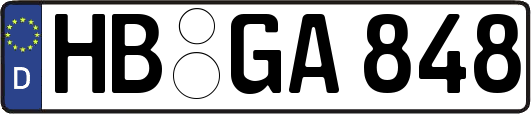 HB-GA848