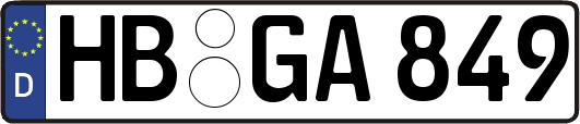HB-GA849