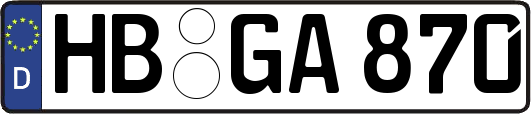 HB-GA870
