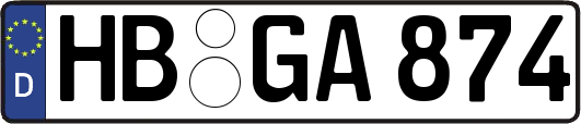 HB-GA874