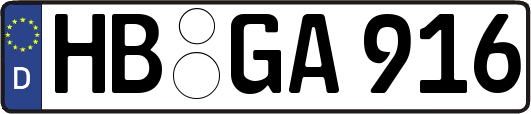 HB-GA916