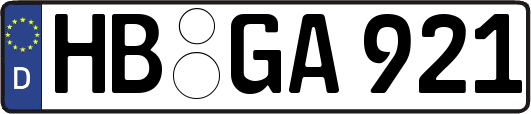 HB-GA921
