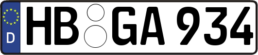 HB-GA934