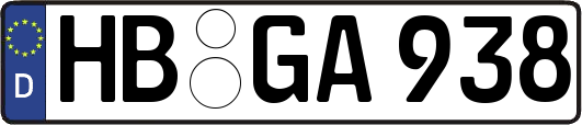 HB-GA938