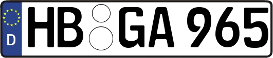 HB-GA965