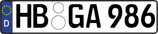 HB-GA986