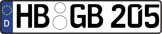 HB-GB205