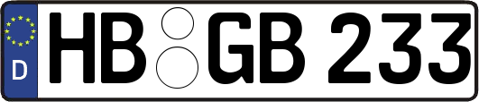 HB-GB233