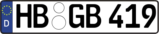 HB-GB419
