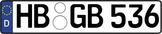 HB-GB536