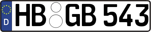 HB-GB543