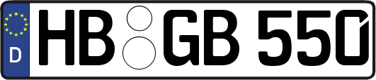HB-GB550