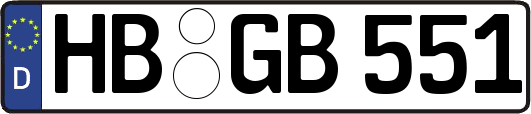 HB-GB551