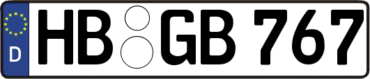 HB-GB767