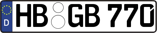 HB-GB770