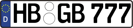 HB-GB777