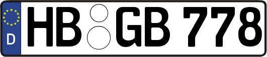 HB-GB778