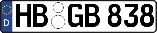 HB-GB838