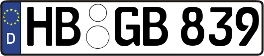 HB-GB839