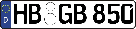 HB-GB850