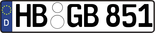 HB-GB851