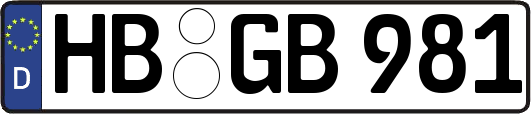 HB-GB981
