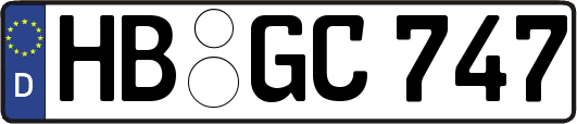 HB-GC747