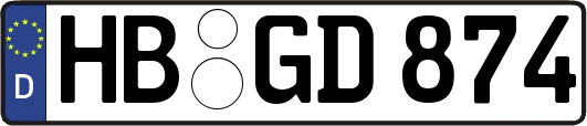 HB-GD874