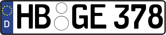 HB-GE378