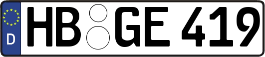 HB-GE419