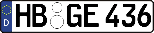 HB-GE436