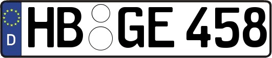 HB-GE458