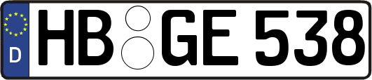 HB-GE538