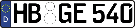 HB-GE540