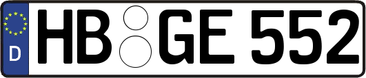 HB-GE552