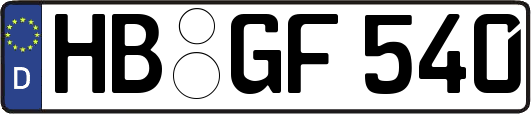 HB-GF540