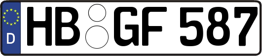HB-GF587