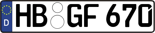 HB-GF670
