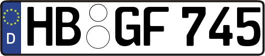 HB-GF745